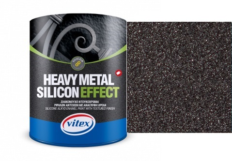Vitex Heavy Metal Silicon Effect  - štrukturálna kováčska farba  772 Amethyst 2,25L